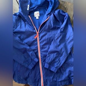 Boys Cat and Jack windbreaker/rain resistant jacket size M 8/10